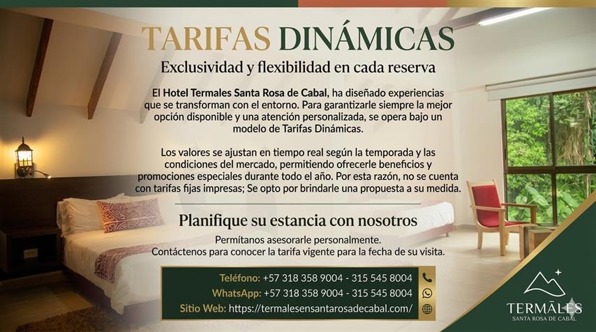 tarifas Dinamicas Hotel Termales
